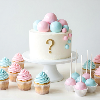 Торты для гендер-пати: идеи, символика, неожиданные форматы