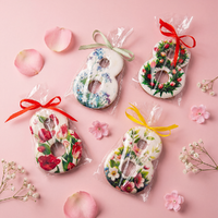 Пряник имбирный  к 8 марта