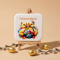 Пасхальный пряник медово-имбирный Утята