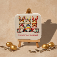 Пасхальный пряник медово-имбирный Зайцы